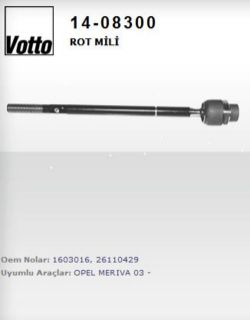 ROTMILI ( OPEL : MERIVA 99-03 ) resmi