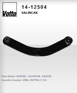 SALINCAK ARKA ( OPEL : VECTRA C / CHEVROLET : KALOS ) resmi