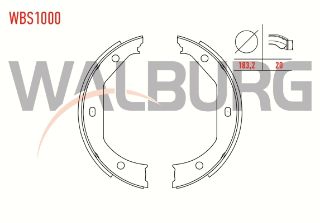 EL FREN BALATASI AKSESUARLI BMW 1 SERISI 123 D 183,2X20 MM 2004-2012/3 SERISI 320 İ 2005-2011/3 SERISI 320 D 2005-2011/3 SERISI 320 D 1998-2005/5 SERISI 520 D 1995-2003 resmi