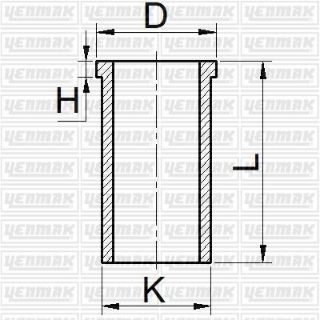 MOTOR GOMLEK (ISLENMIS) NİSSAN PİCK UP 2,7 - TERRANO 2,7 D / TD27 KASA 1989-2002 resmi