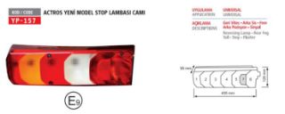 STOP LAMBASI CAMI MERCEDES ACTROS MP4-MP5 / AROCS / ANTOS / ATEGO 3 / E9 BELGELI resmi