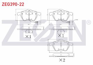 FREN BALATA ÖN FISLI VW PASSAT 1.6 1996-2000/ 1.9 TDI 1996-2000/ PASSAT 1.9 TDI 2000-2005/ A4 1.9 TDI 1994-2001/ A4 1.9 TDI 2004-2008 / A4 (8EC,B7) 2.0 2004-2008 / A6 1.9 TDI 1997-2004 resmi