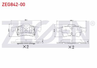 FREN BALATA ARKA TRANSİT CON. 1.8 TDCI 2002-2013/FOCUS III 1.6 TDCI 2011-2015/C-MAX II 1.6 TDCI 2010-/FOCUS III 1.6 TI-VCT 2011-2015/ OPEL VECTRA C 2.0 DTI 2002-2008/ MAZDA 1.6 DI 2003-2009 resmi