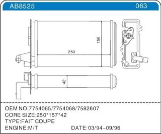 KALORİFER RADYATÖRÜ TEMPRA 7754068 resmi