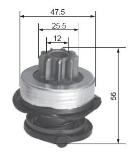 MARŞ DISLISI BOSCH TİP 9 DIS VW CORRADO  PASSAT  GOLF  VENTO 1.8  2.0  16V (15734 / 549167) resmi