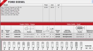 SUBAP GAYDI 16 GAYD BOXER III 22DT PUMA 100-120 HP/ C81 110BG - C96 130BG - C110 150BG EURO5 MOTOR TRANSİT V347 2.2TDCI/2.4TDCI 130PS/155PS ÖNDEN CEKER 06/->V347 3.2TDCI 200PS V184 90PS/120PS 2.4TDCI 01-> OLCU: 12 * 7 * 51.50 resmi